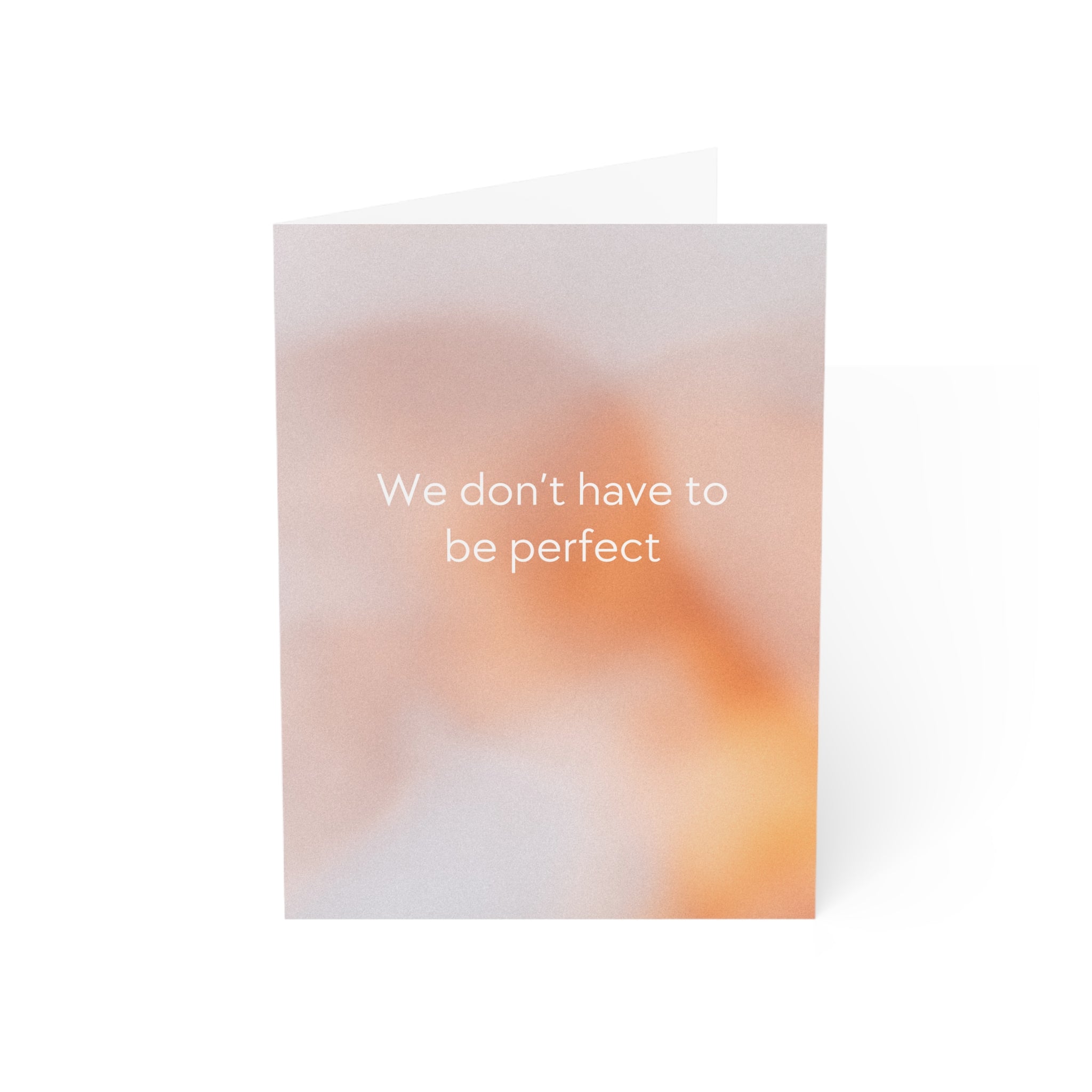 We Don't Have to be Perfect Peace Offering Card