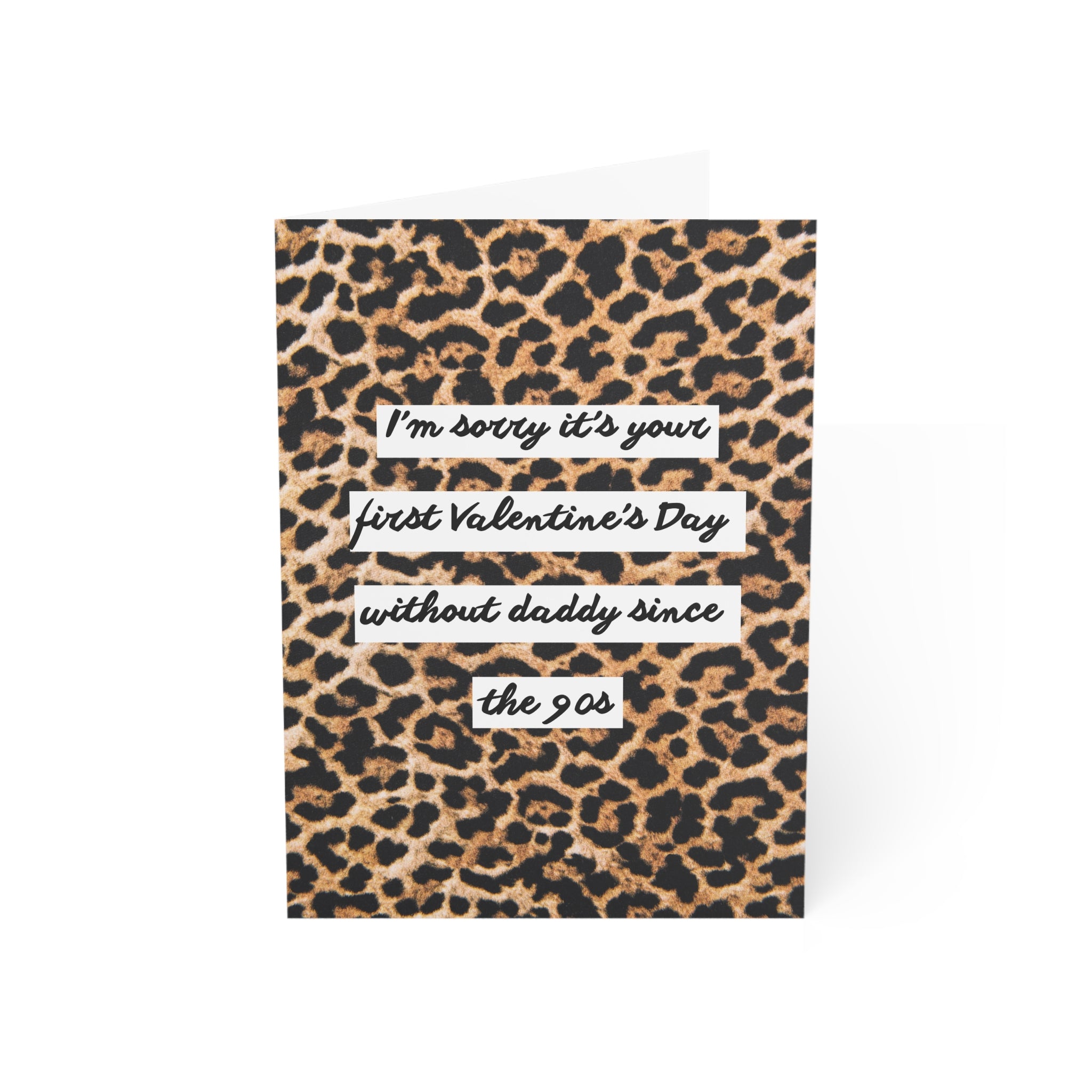 First Valentine's Day Without Daddy Card