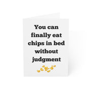 You Can Finally Eat Chips Break-Up Card