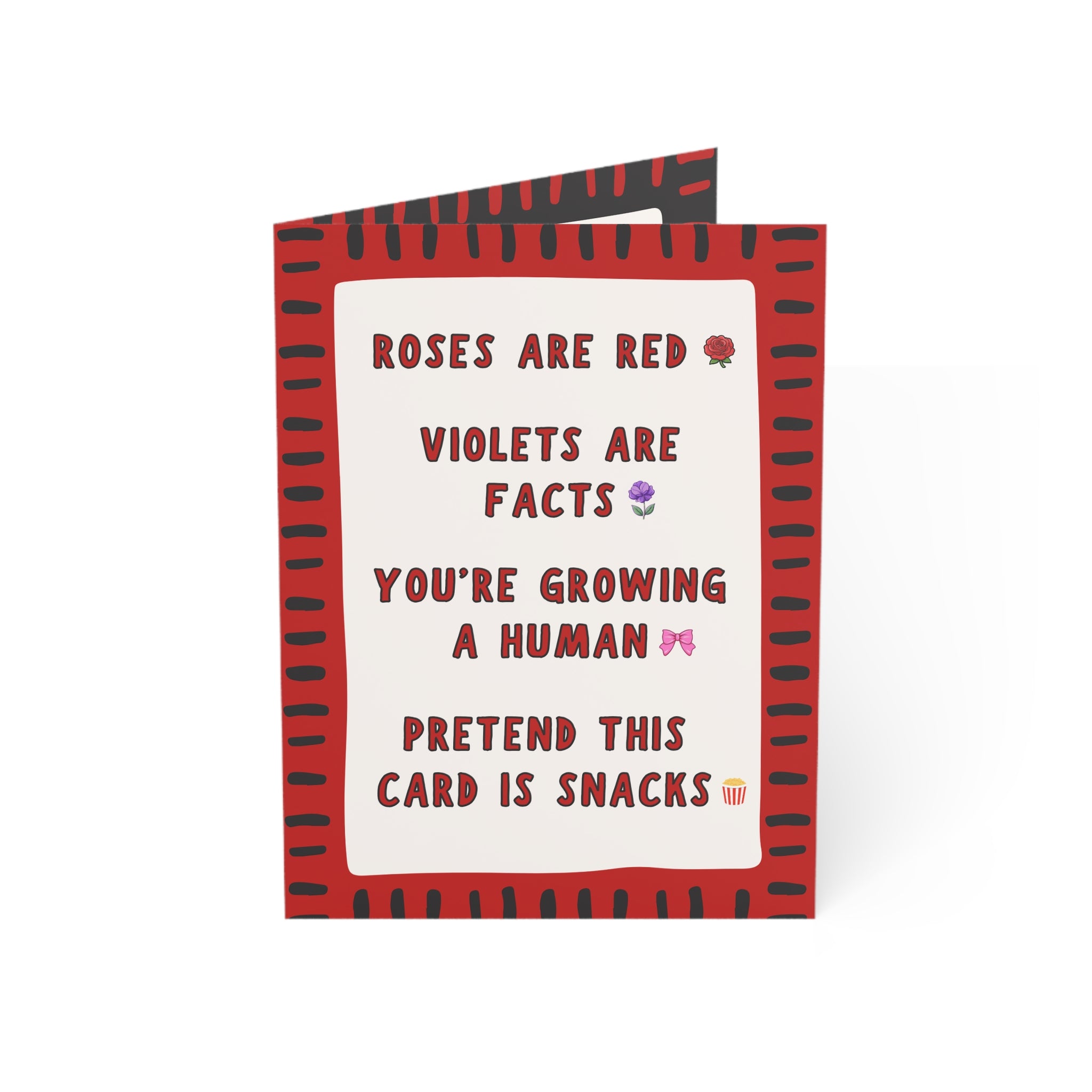 Pregnant Sister Valentine's Day Card