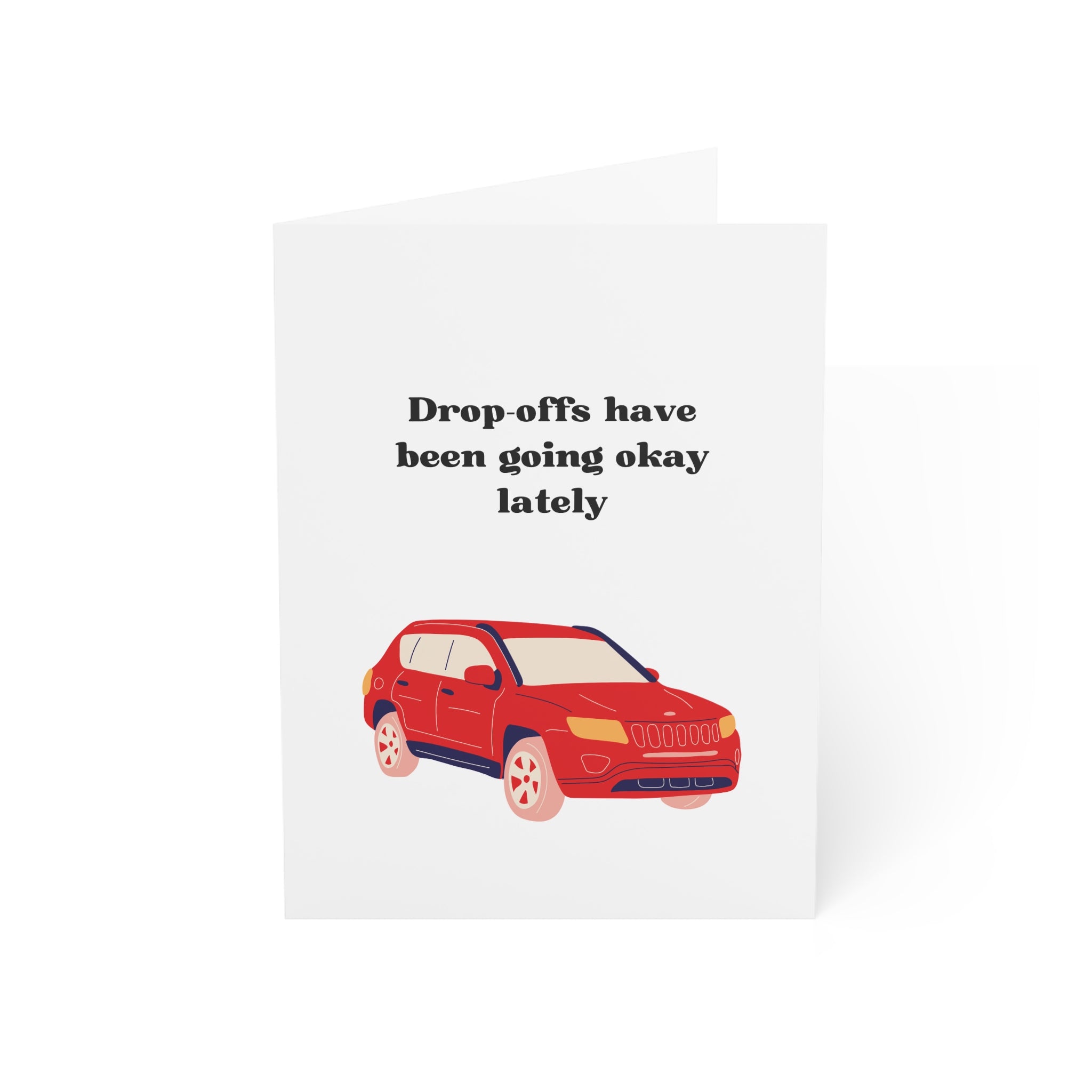Drop Offs Are Okay Valentine's Day Card
