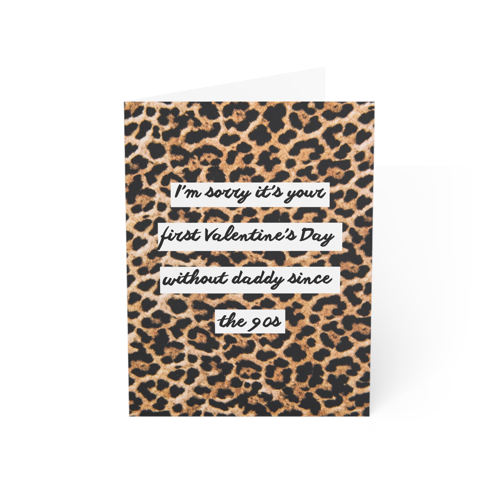 First Valentine's Day Without Daddy Card