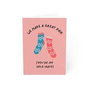 Husband's Socks Valentine's Day Card