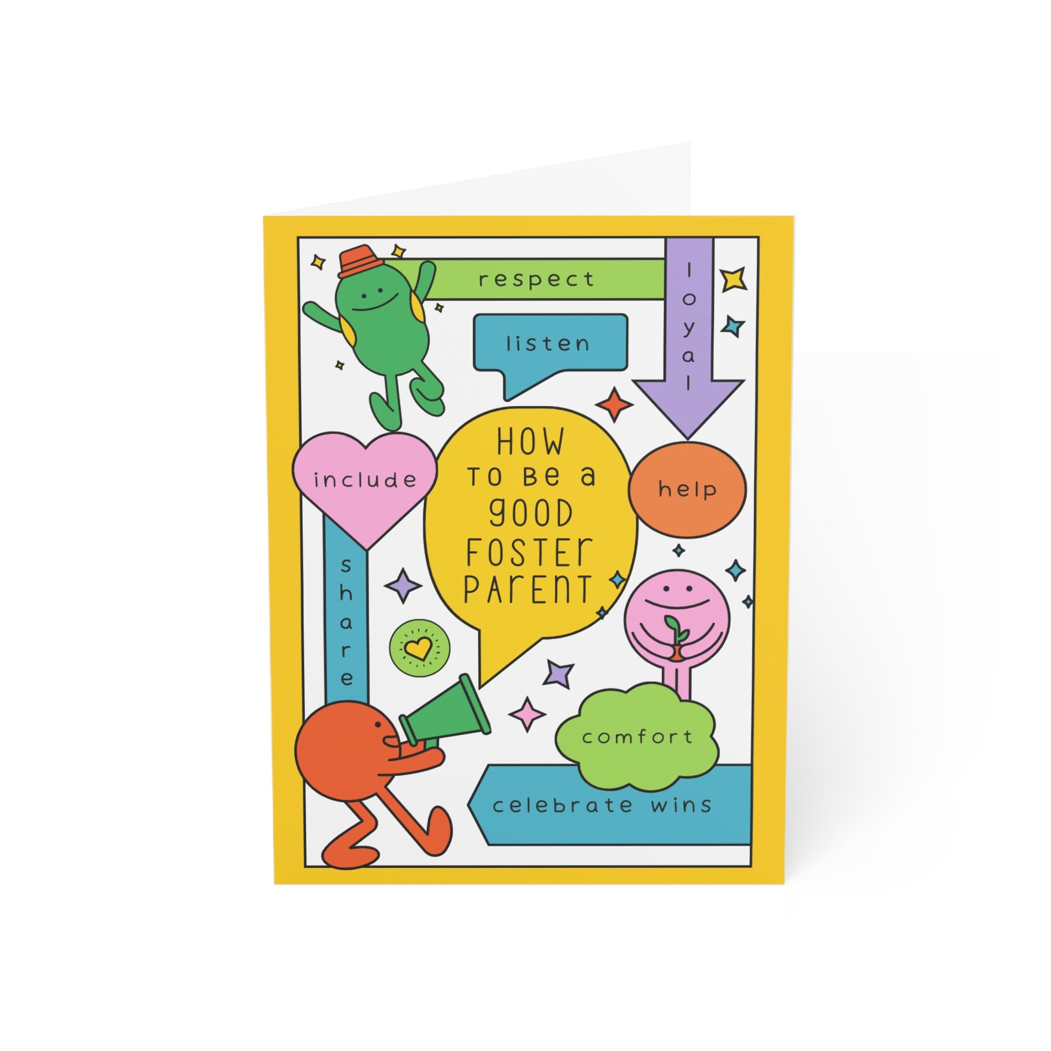 How to Be a Good Foster Parent Card